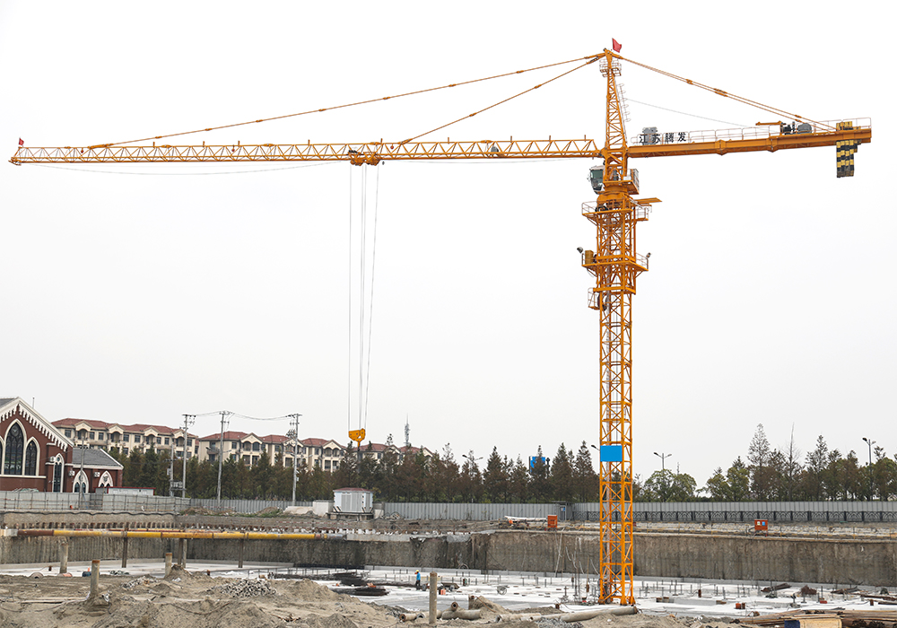 QTZ100 (6013) TopKit Tower Crane 6T 8T kaksoiskierros